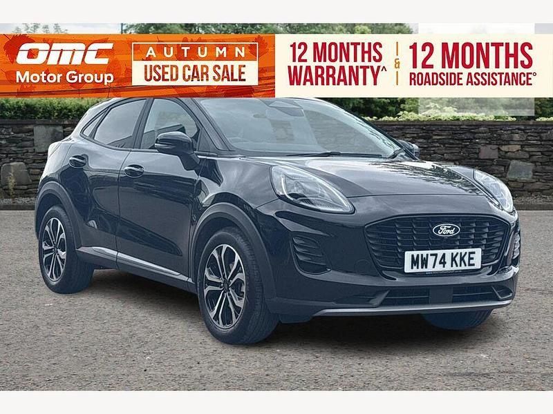 Black Used 2024 Ford Puma Titanium Hatchback | £20,460 - Image 1/4