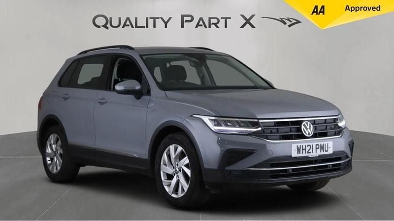 Grey Used 2021 VW Tiguan Life SUV | £16,580 (Super price) - Image 1/4