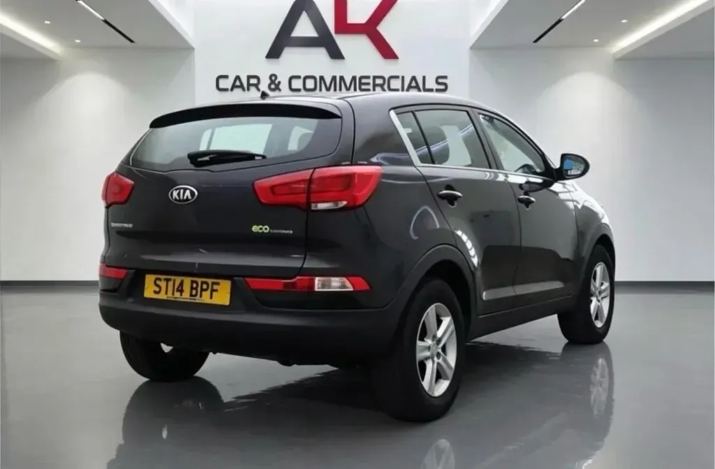 Used Kia Sportage 115 HP (84 kW) 2014 Black SUV