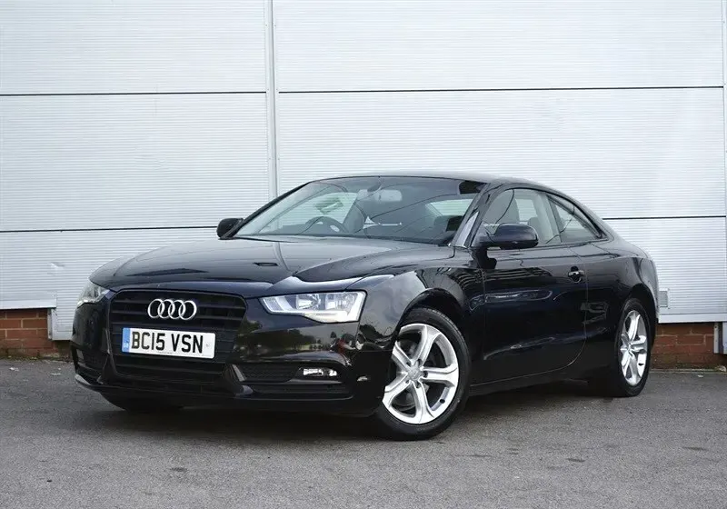 Used Audi A5 Design 163 HP (119 kW) 2015 Black Coupe