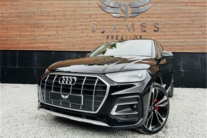 Black Used 2021 Audi Q5 Sport SUV | £25,490 (Fair price) - Image 1/4
