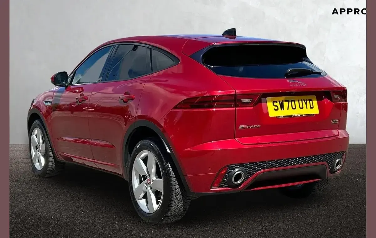 Used Jaguar E-Pace R-Dynamic 147 HP (108 kW) 2020 Red SUV