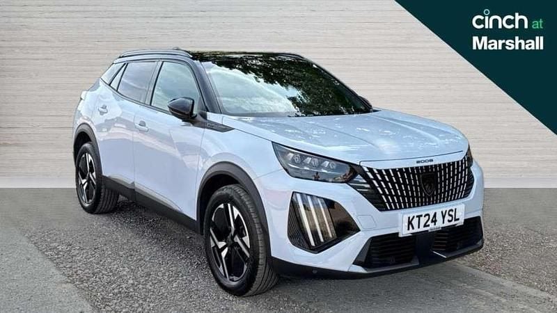 White Used 2024 Peugeot 2008 GTi SUV | £19,243 (Fair price) - Image 1/4