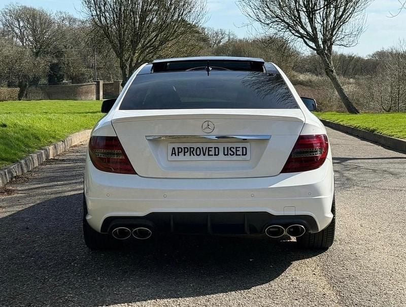 Used Mercedes C250 Sport Edition 2015 White Coupe