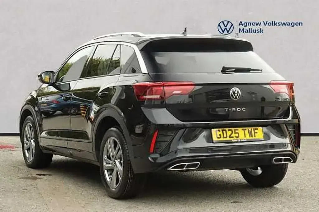 Used VW T-Roc R-line 150 HP (110 kW) 2025 Black SUV