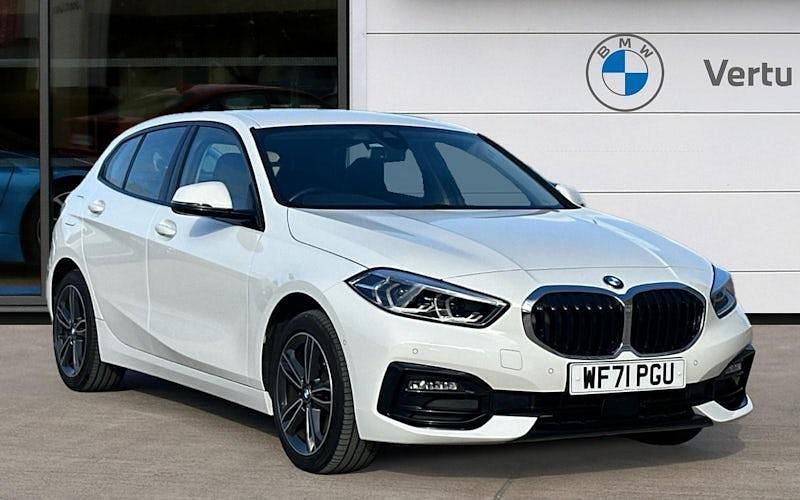 White Used 2021 BMW 118 Sport Line Hatchback | £20,795 (Fair price) - Image 1/4