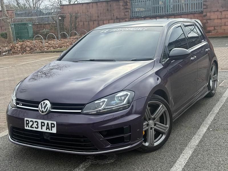 Used VW Golf VII R 2013 Purple Hatchback