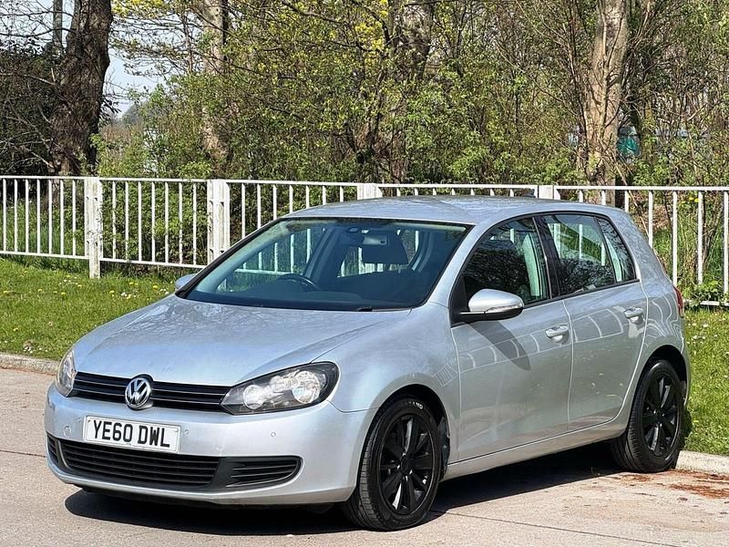 Used VW Golf VI Match 105 HP (77 kW) 2010 Silver Hatchback