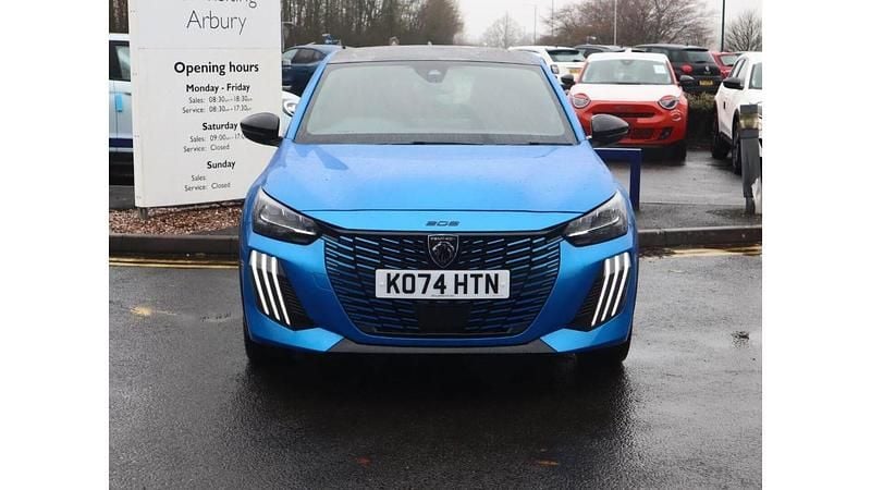 Blue Used 2025 Peugeot 208 GTi Hatchback | £18,577 (Fair price) - Image 1/2