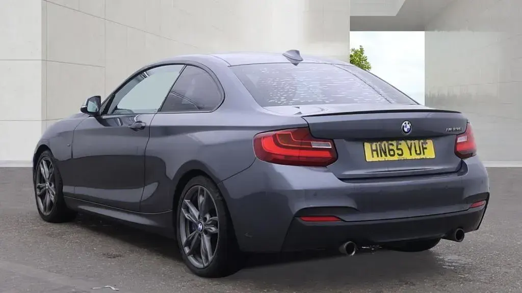 Used BMW M235 Comfort Edition 326 HP (239 kW) 2015 Grey Coupe