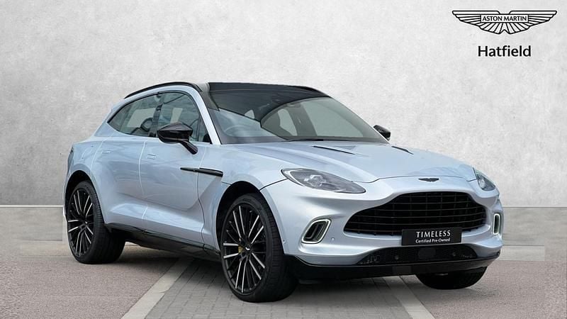 Silver Used 2022 Aston Martin DBX SUV | £94,900 (Fair price) - Image 1/4