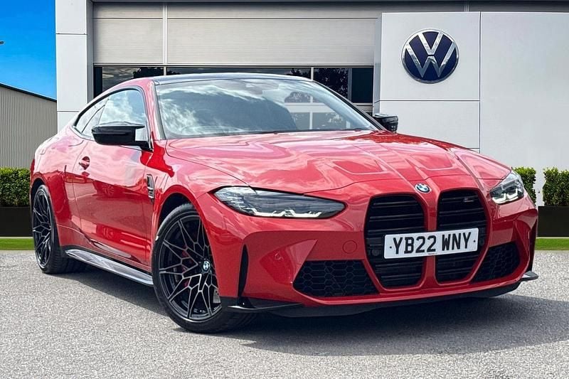 Red Used 2022 BMW M4 Competition Edition Coupe | £53,333 (Good price) - Image 1/4