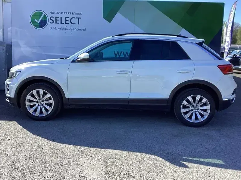 Usado VW T-Roc SE 2019 Branco SUV