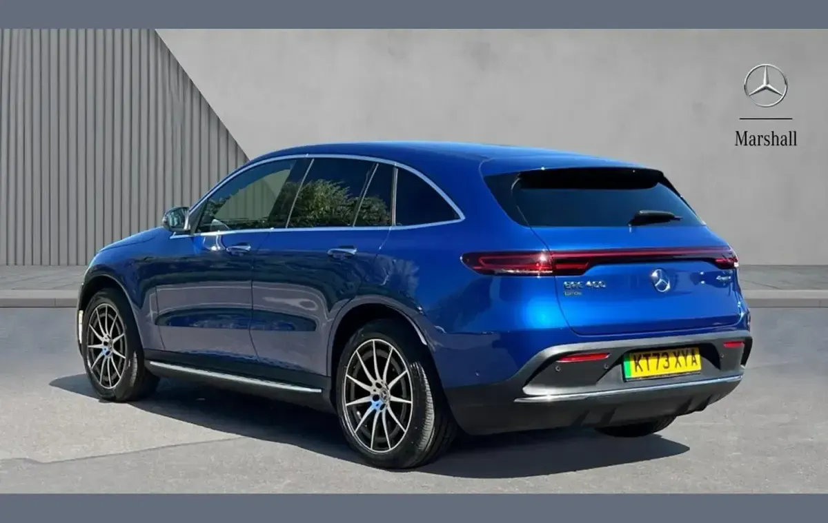 Used Mercedes EQC400 AMG line 300 kW (408 HP) 2023 Blue SUV