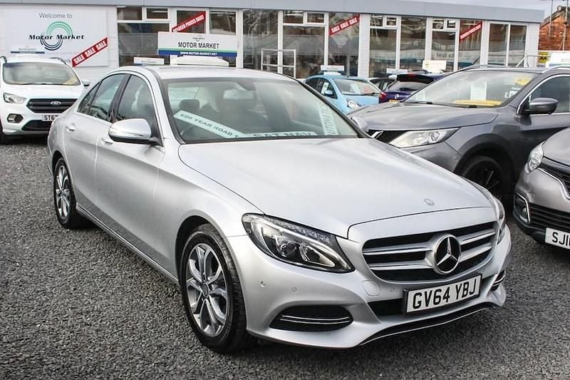 Used Mercedes C220 170 HP (125 kW) 2014 Silver Sedan