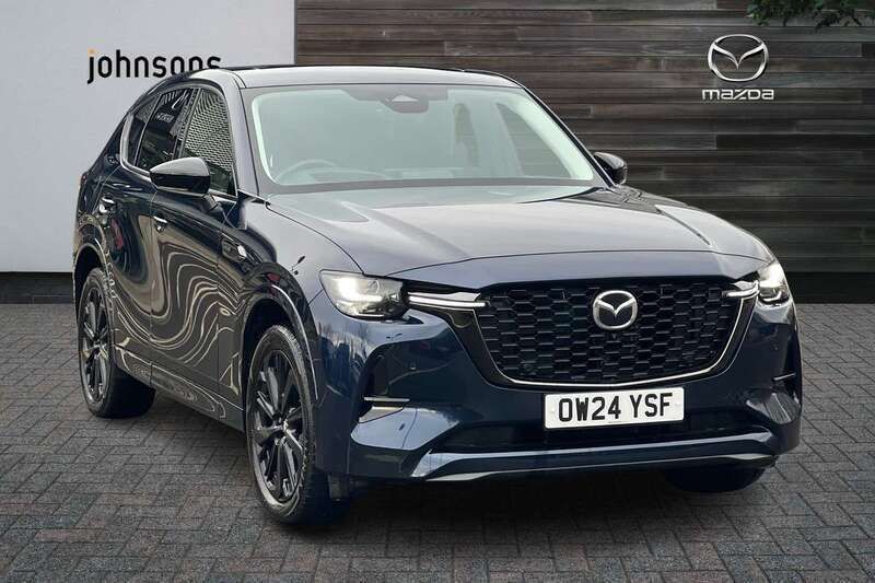 Blue Used 2024 Mazda CX-60 Homura-Line SUV | £33,500 (Fair price) - Image 1/4