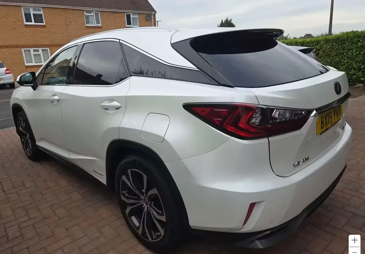 Used Lexus RX450h 2019 White SUV