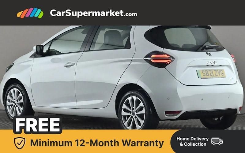 Used Renault Zoe Iconic 100 kW (136 HP) 2021 White Hatchback