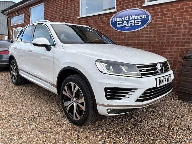 Used VW Touareg R-line 2017 White SUV