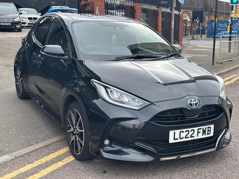 Used Toyota Yaris Hybrid 2022 Black Hatchback