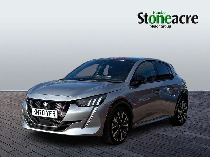 Used Peugeot 208 GT-line 101 HP (74 kW) 2020 Grey Hatchback