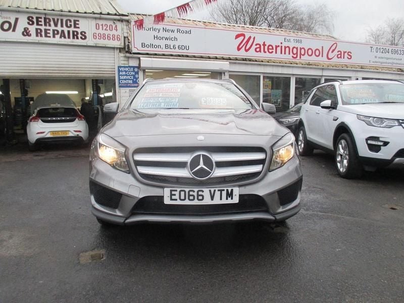 Used Mercedes GLA220 AMG line 177 HP (130 kW) 2016 Grey SUV