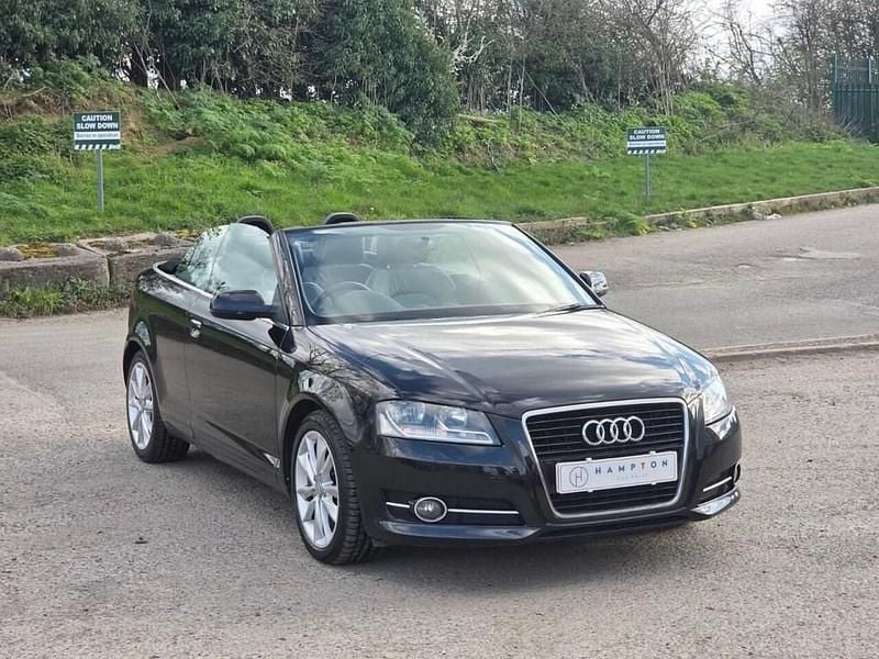 Used Audi A3 Cabriolet Sport 105 HP (77 kW) 2011 Black Cabriolet