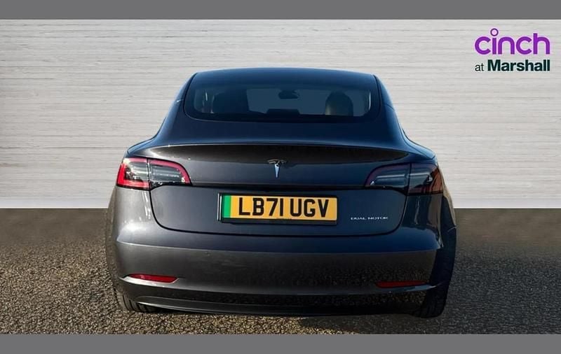 Used Tesla Model 3 Long Range AWD 366 kW (498 HP) 2021 Grey Sedan