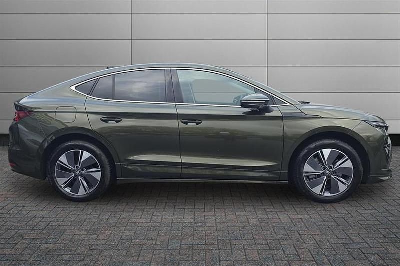 Used Skoda Enyaq iV 210 kW (286 HP) 2025 Olive green SUV