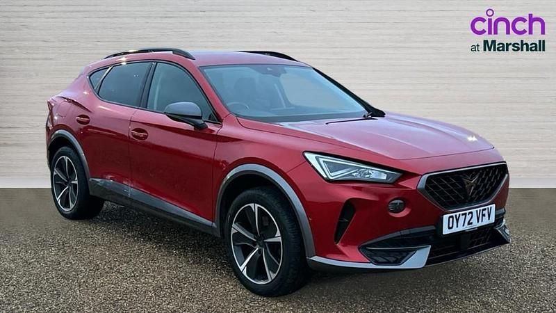 Premium metallic desire red Used 2022 Cupra Formentor SUV | £19,799 (Good price) - Image 1/4