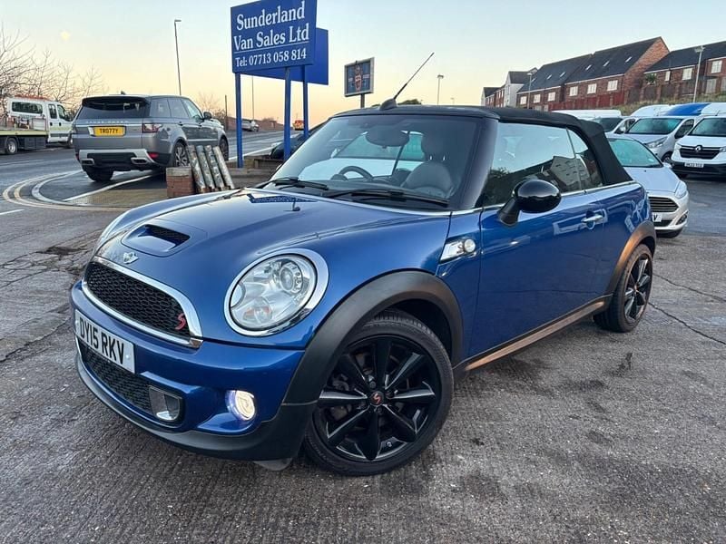 Blue Used 2015 Mini Cooper S Cabriolet Cabriolet | £6,995 (Fair price) - Image 1/4