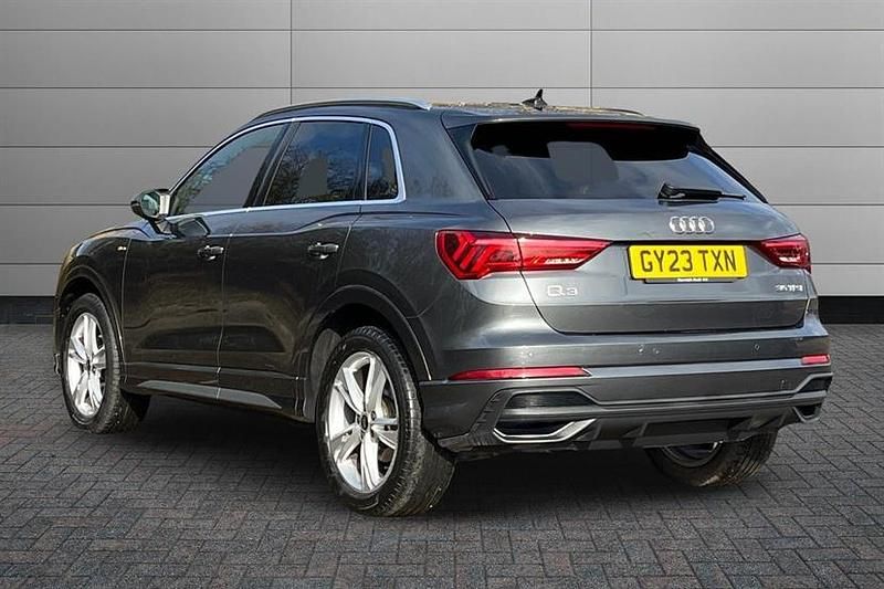 Used Audi Q3 S-Line 150 HP (110 kW) 2023 Daytona grey SUV