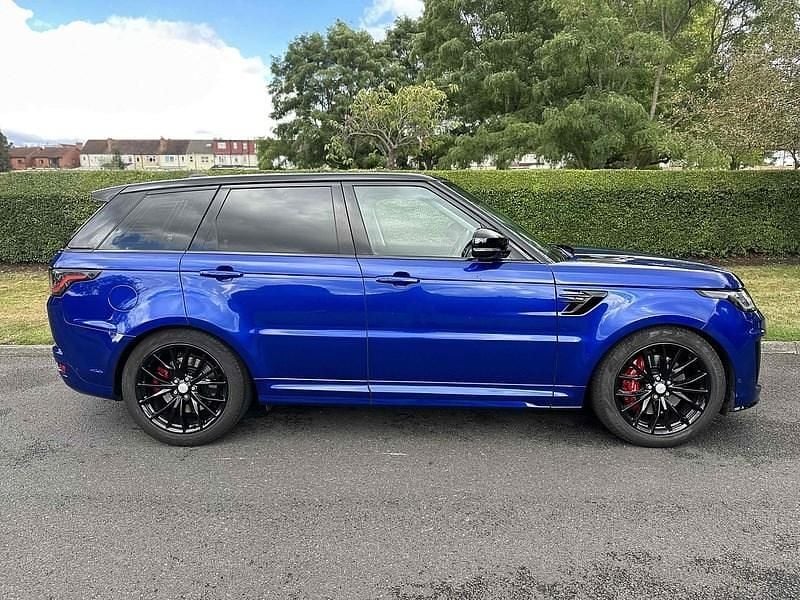 Used Land Rover Range Rover Sport SVR 575 HP (422 kW) 2022 Blue SUV