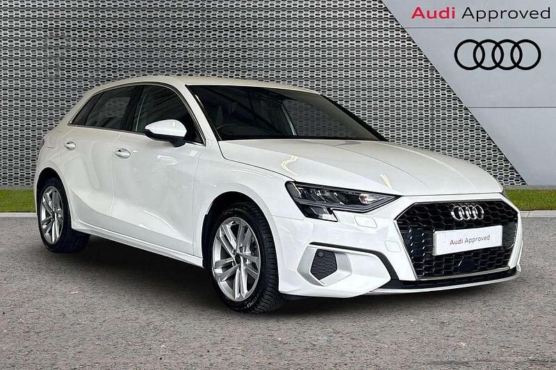 White Used 2023 Audi A3 Sport Hatchback | £22,600 (Good price) - Image 1/4