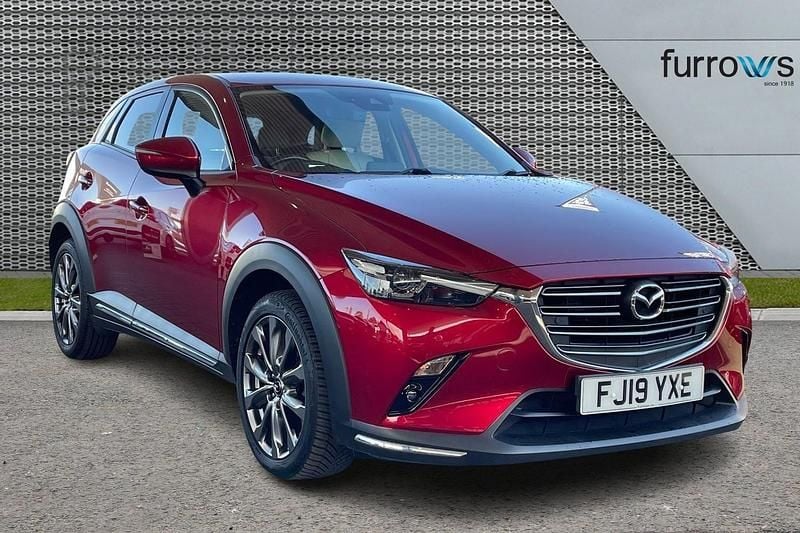 Red Used 2019 Mazda CX-3 Inclusive SUV | £12,690 (Fair price) - Image 1/4