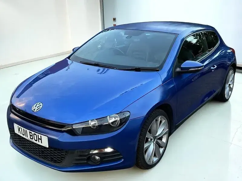Used VW Scirocco GT 210 HP (154 kW) 2011 Blue Coupe