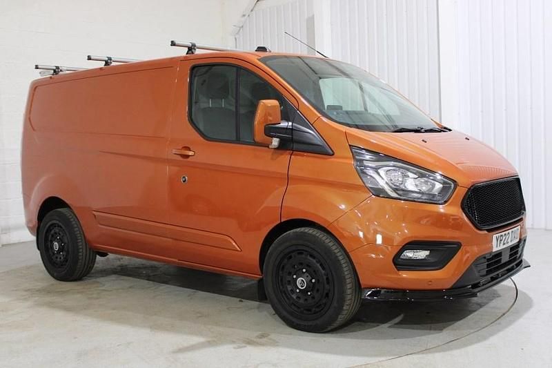 Orange Used 2022 Ford Transit Custom Limited Van | £19,995 (Fair price) - Image 1/4