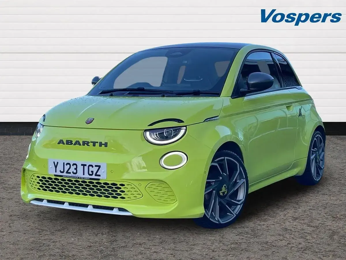 Used Abarth 500e Turismo 114 kW (155 HP) 2023 Green Hatchback