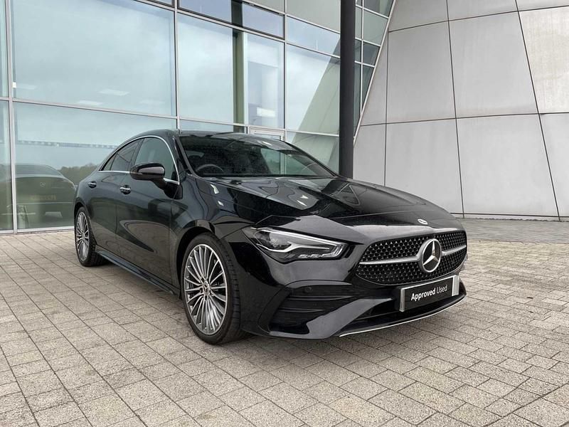 Used Mercedes CLA220 AMG Line Premium 190 HP (139 kW) 2025 Black Sedan