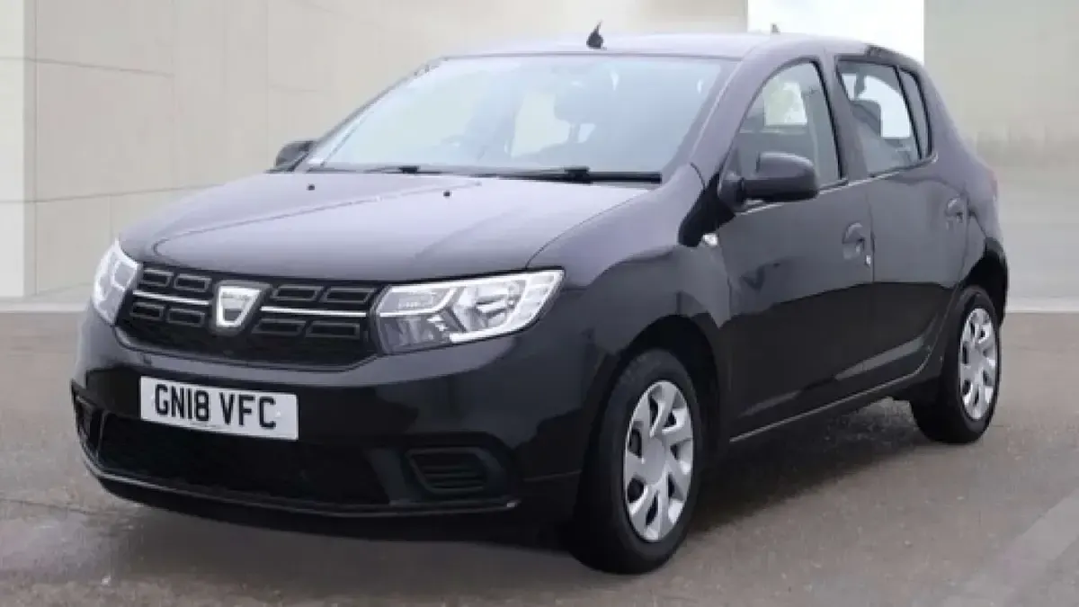 Used Dacia Sandero Ambiance 71 HP (52 kW) 2018 Black Hatchback