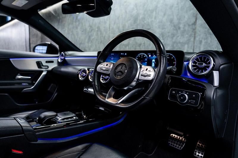 Used Mercedes CLA220 AMG Line Premium Plus 2020 White Sedan