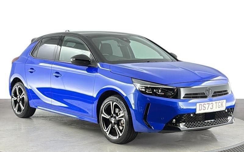 Used Vauxhall Corsa Ultimate 131 HP (96 kW) 2023 Blue Hatchback