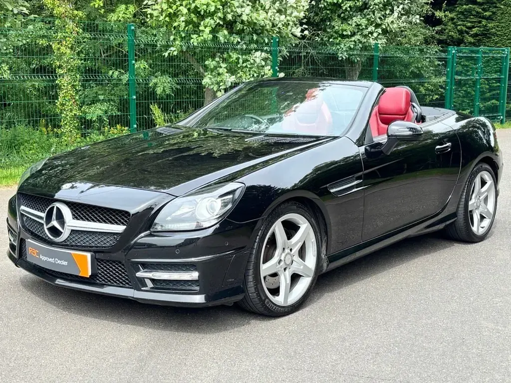 Used Mercedes SLK250 AMG 204 HP (150 kW) 2013 Black Cabriolet