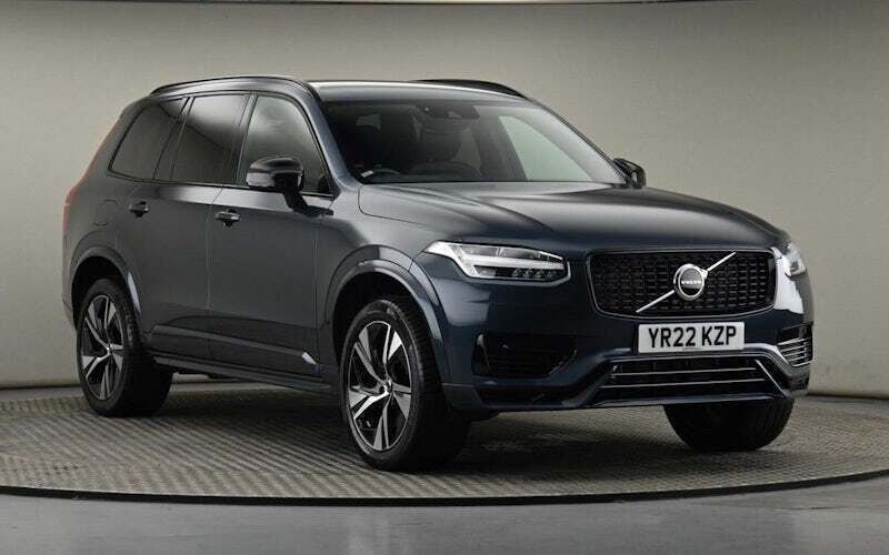 Denim blue Used 2022 Volvo XC90 R-Design SUV | £41,000 (Good price) - Image 1/4