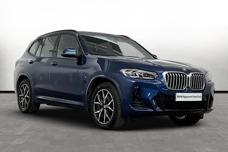 Blue Used 2023 BMW X3 M Sport SUV | £34,700 (Fair price) - Image 1/3
