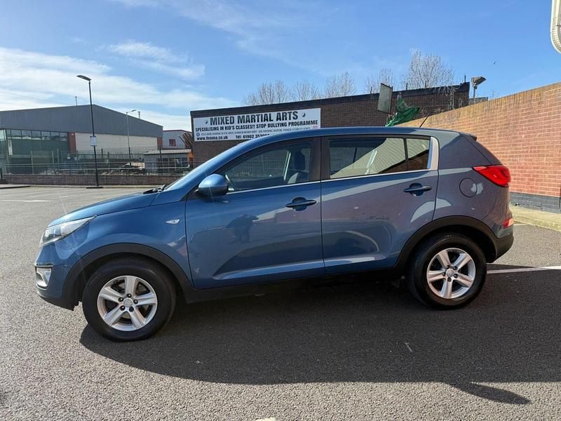 Used Kia Sportage 115 HP (84 kW) 2014 Blue SUV