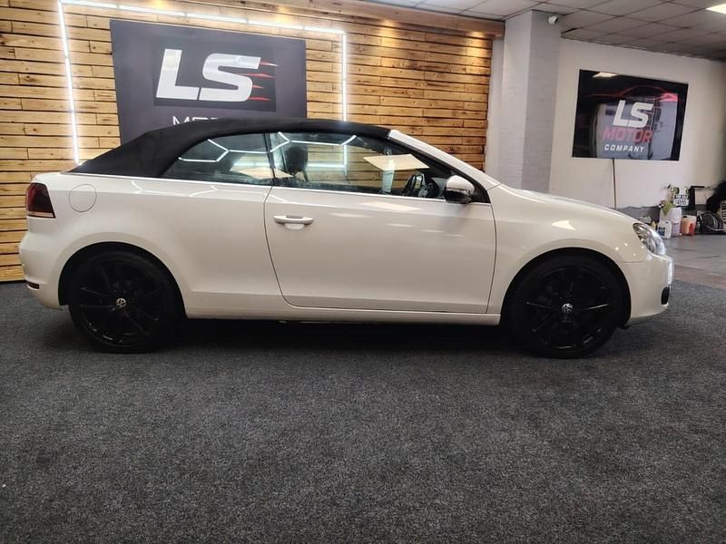 Used VW Golf GT 160 HP (117 kW) 2011 White Cabriolet