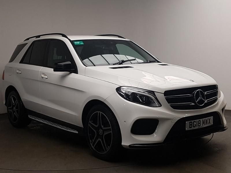 White Used 2018 Mercedes GLE250 AMG SUV | £20,998 (Fair price) - Image 1/4