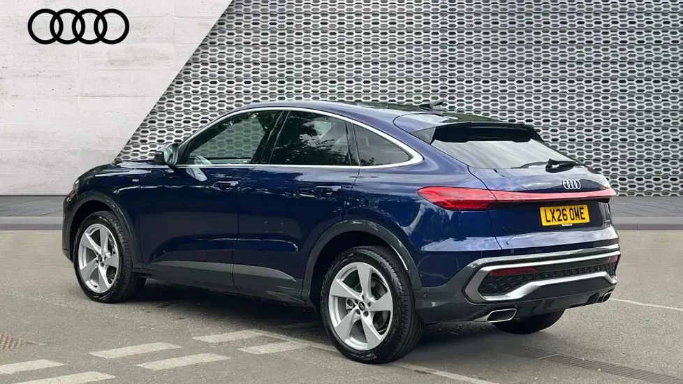 Ny Audi Q5 Sportback S-Line 204 HK (150 kW) 2026 Blå SUV