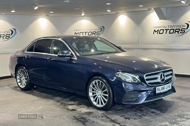Blue Used 2017 Mercedes E350 AMG line Sedan | £13,950 (Fair price) - Image 1/1